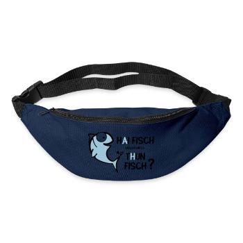 Haifisch Thunfisch - Gürteltasche - Navy - Vorne