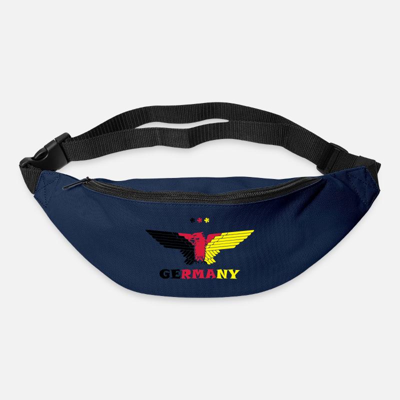 Germany Adler Germany colored - Bum bag - navy