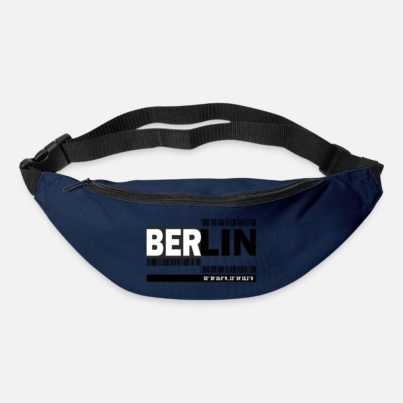 BERLIN - Barcode - Bum bag - navy