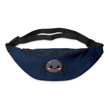 Niedliche Kawaii Halloween Spinne Geschenk Kinder  - Gürteltasche - Navy - Vorne
