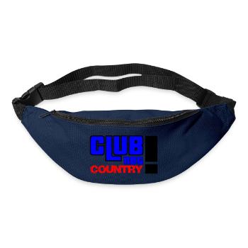 Club not country - Gürteltasche - Navy - Vorne