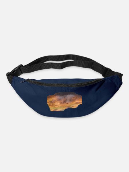 träumender Polarfuchs - Gürteltasche - Navy