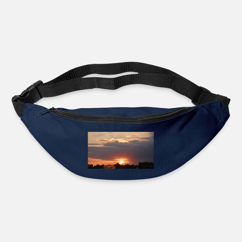 A beautiful sunset - Bum bag - navy