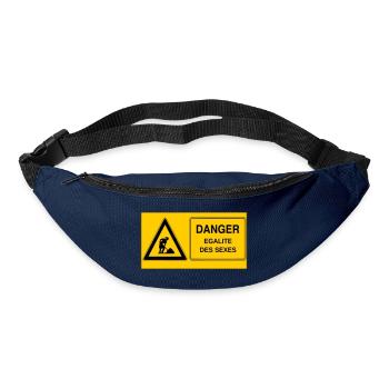 Egalité des sexes - Sac banane - marine - Devant