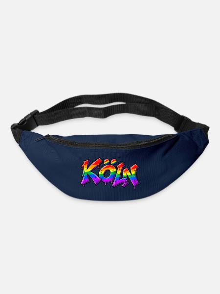 Köln Graffiti 🌈 - Gürteltasche - Navy
