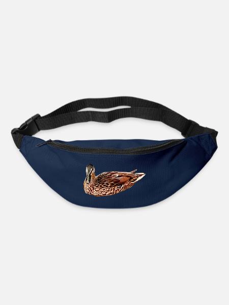 wasservögel, Stockente - Gürteltasche - Navy