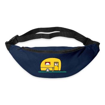 MAÎTRESSE. MAÎTRE. PROFESSEUR. ECOLE - Sac banane - marine - Devant