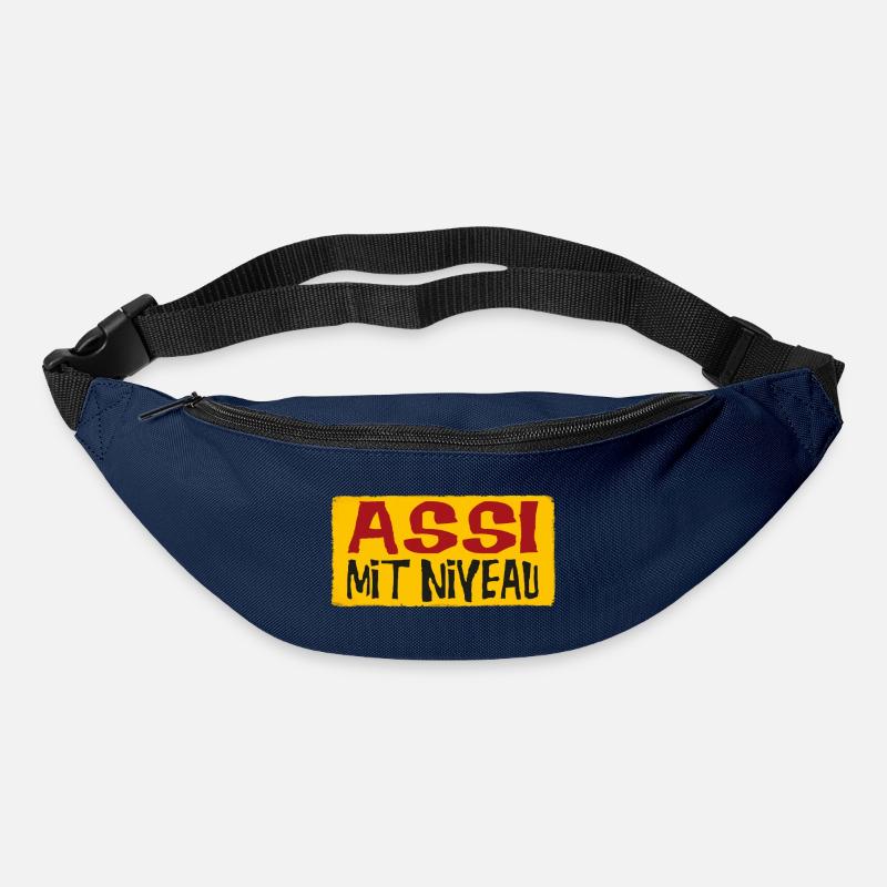 Assi Mit Niveau - Gürteltasche - Navy