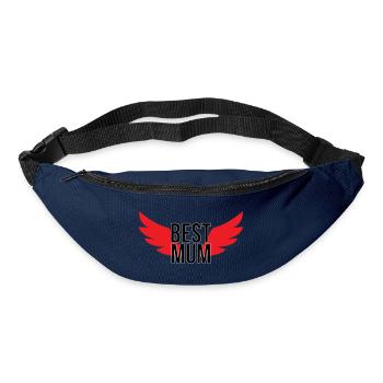Beste Mama - Muttertag - Gürteltasche - Navy - Vorne