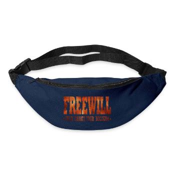 FreeWill - Bum bag - navy - Front