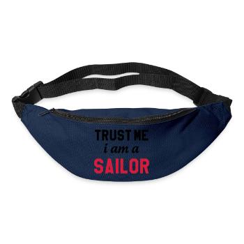 Trust me I am a Sailor - Sac banane - marine - Devant