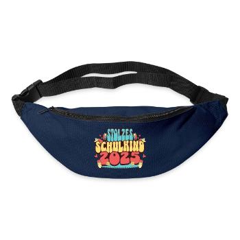 Stolzes Schulkind 2025 - Gürteltasche - Navy - Vorne