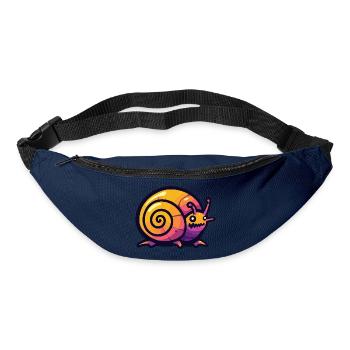 Schnecke Halloween Comic Lustig - Gürteltasche - Navy - Vorne