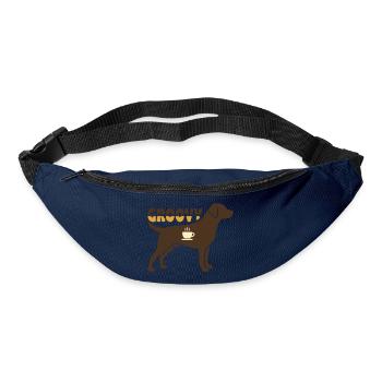 Groovy Dog Retriever Retro - Bum bag - navy - Front