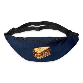 Club Sandwich Pin Art - Bum bag - navy - Front