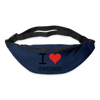 I LOVE SWEDEN Schweden - Bum bag - navy - Front