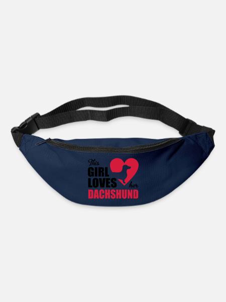 Dackel - Gürteltasche - Navy