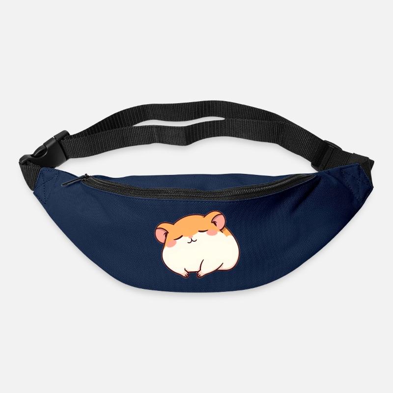 Schlafender Hamster - Gürteltasche - Navy