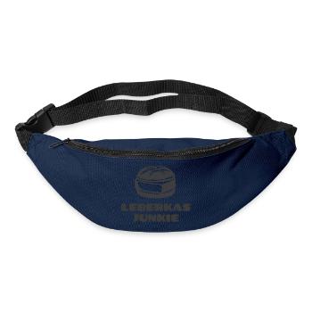 Leberkäs Junkie - Un scheim de est Pflicht ! - Sac banane - marine - Devant