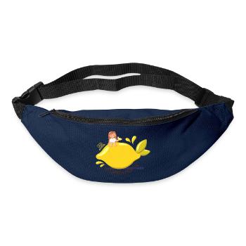Vitamintastic Zitronen Girl - Gürteltasche - Navy - Vorne
