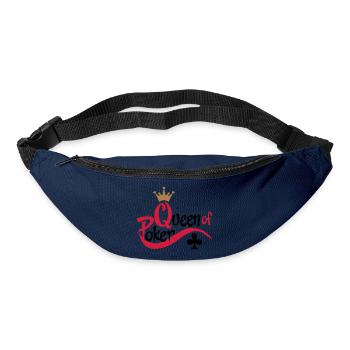 poker queen - Sac banane - marine - Devant