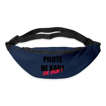 Go-Kart / Karting / Kart / Fahrer - Gürteltasche - Navy - Vorne