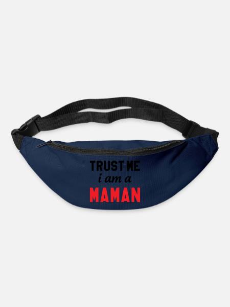Trust me I am Maman - Bum bag - navy