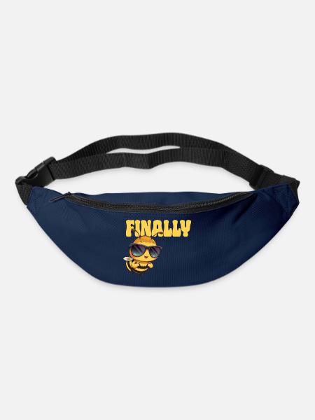 Biene - Gürteltasche - Navy