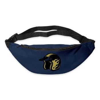Motorcycle Helmet Flames Biker Motorcycle Club - Bum bag - navy - Front