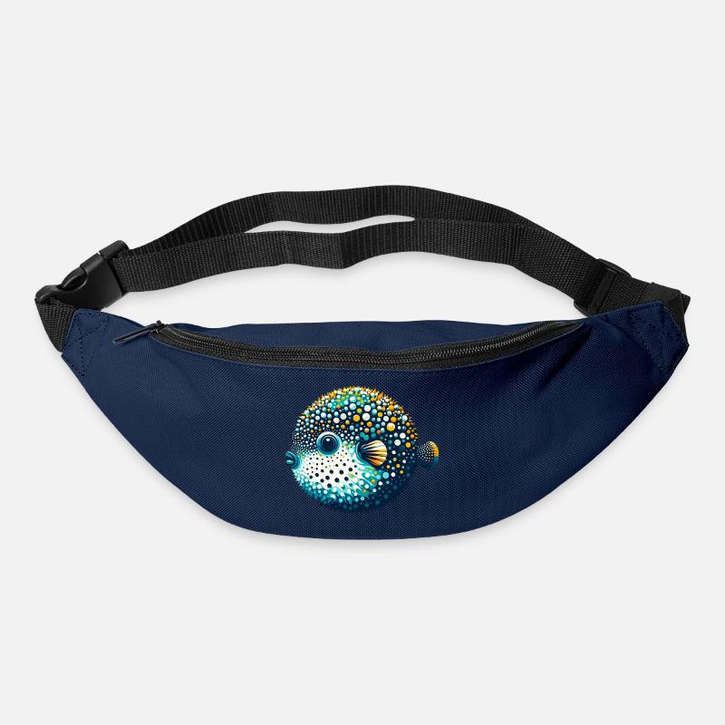 Kugelfisch - Gürteltasche - Navy