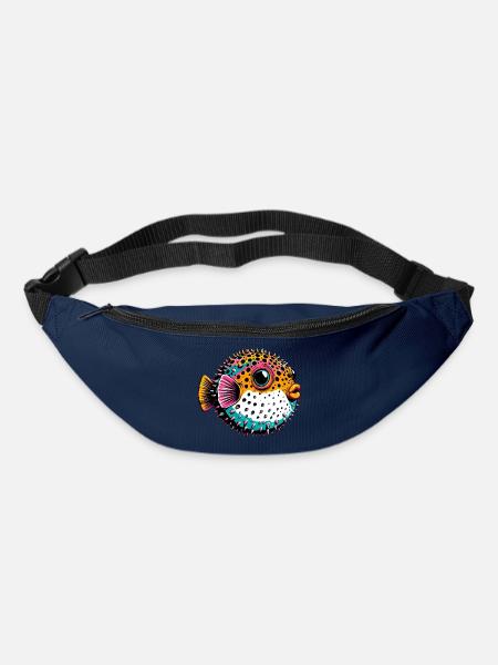 Kugelfisch - Gürteltasche - Navy