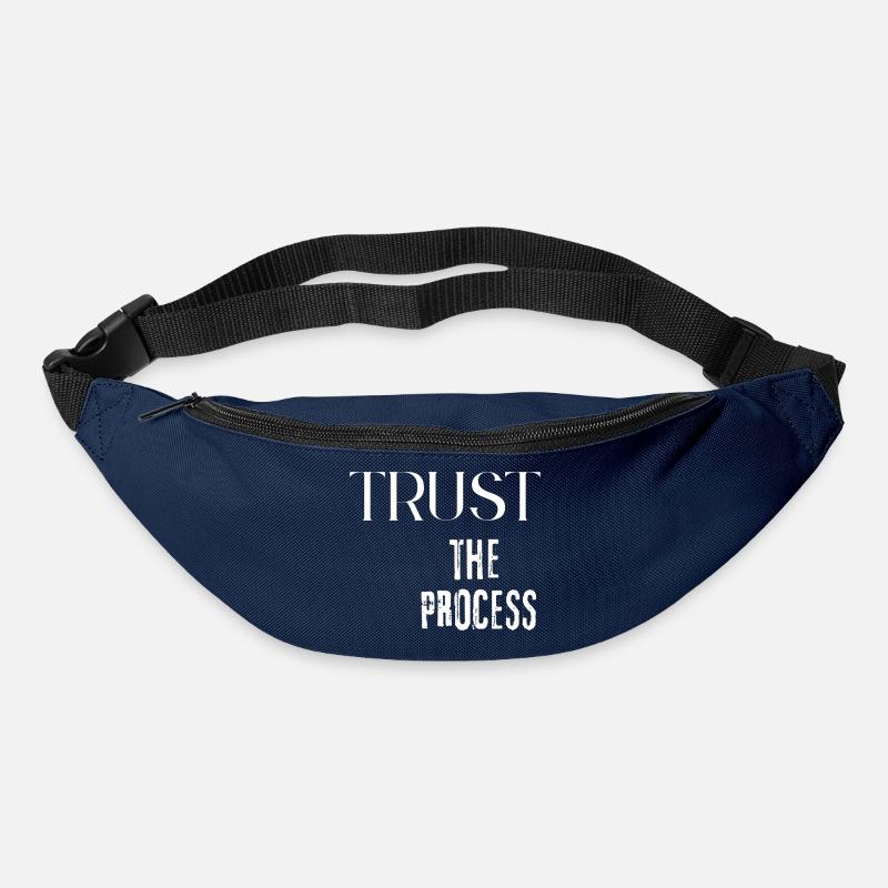 Vertraue dem Prozess - Gürteltasche - Navy