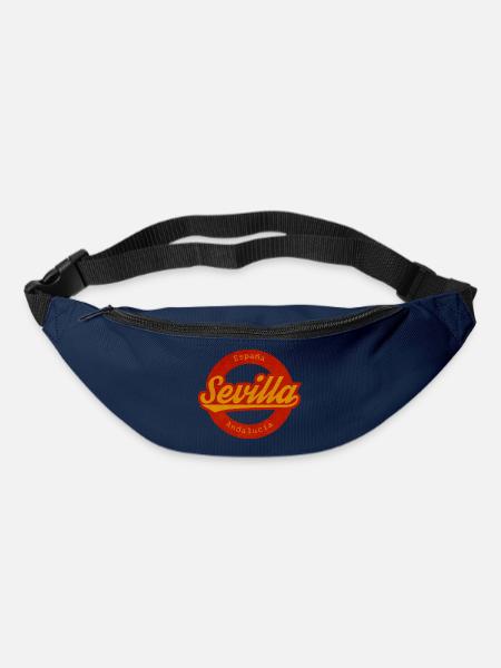 Sevilla Vintage Logo España Andalucía - Gürteltasche - Navy