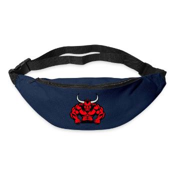 stier tier - Gürteltasche - Navy - Vorne