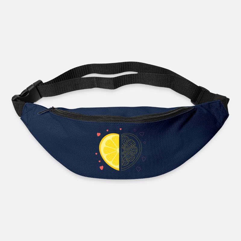 Lemon Heart – Missing My Other Half - Bum bag - navy