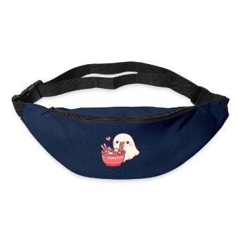 Der süße Geist liebt es, japanische Ramen-Nudeln zu essen - Gürteltasche - Navy - Vorne