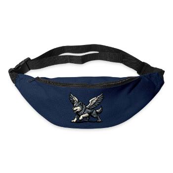 Flügelwolf Majestätisch - Gürteltasche - Navy - Vorne