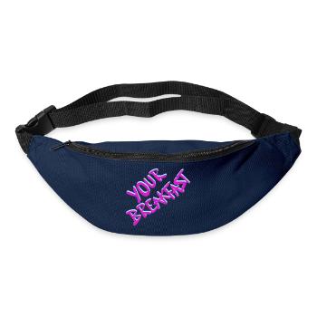 Your Breakfast Neon Script - Gürteltasche - Navy - Vorne