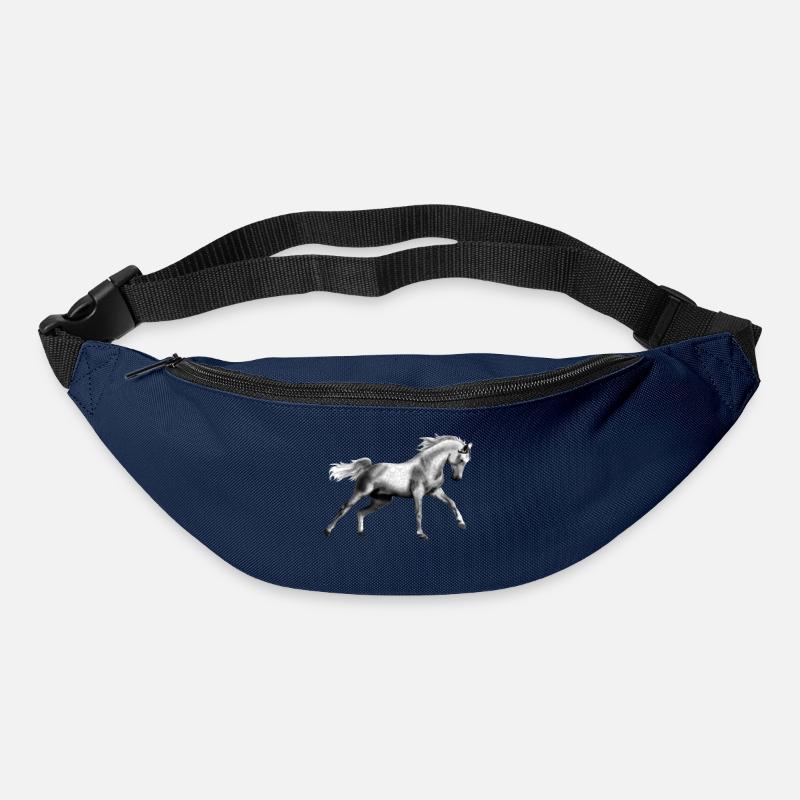 cheval - Sac banane - marine