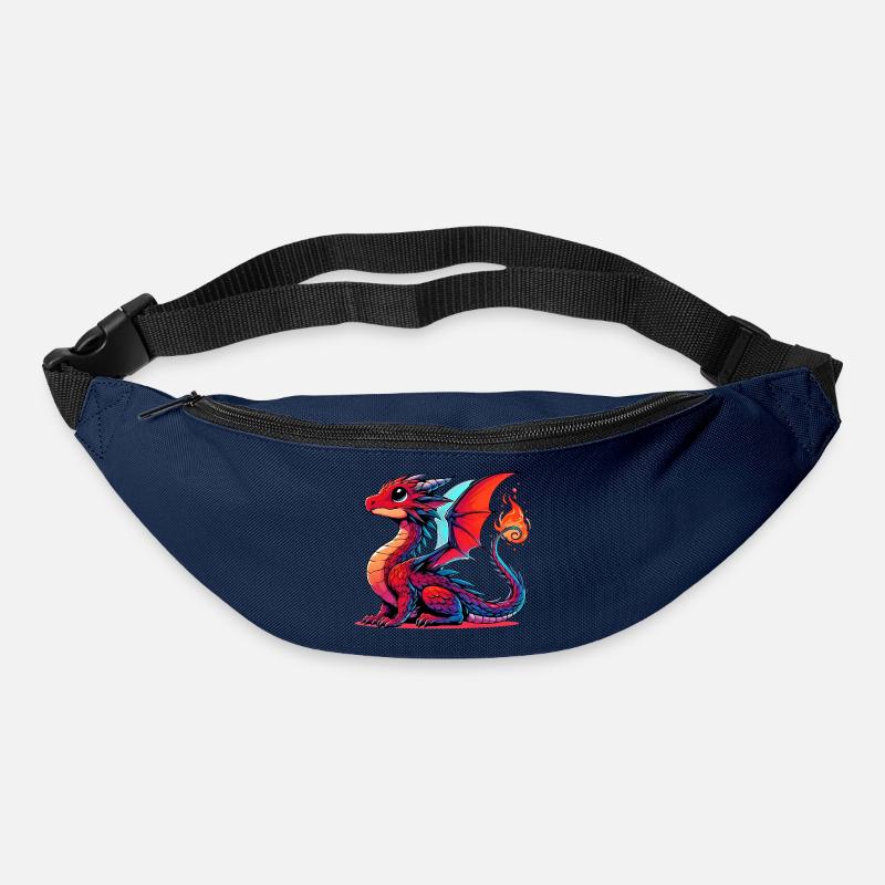 Drache - Gürteltasche - Navy
