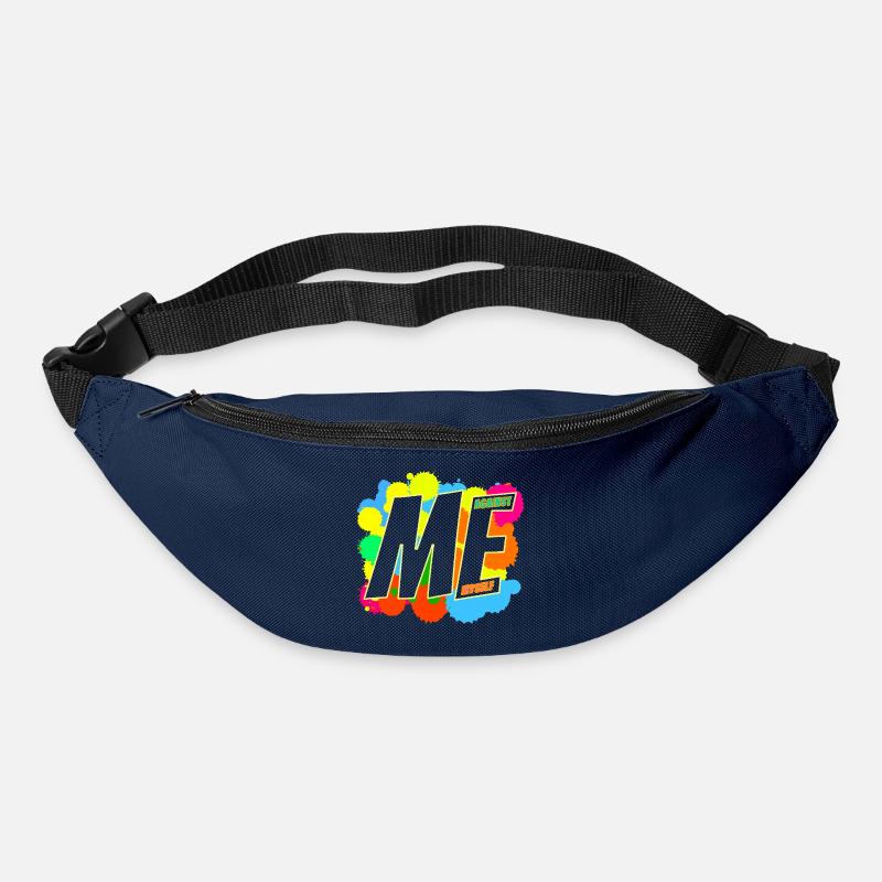 MOI & Moi-même - Sac banane - marine