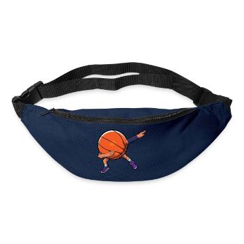 Basketball Dab - Gürteltasche - Navy - Vorne