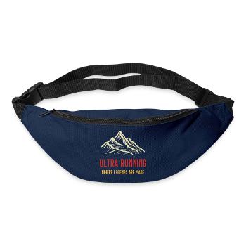 Ultra Running - Wo Legenden gemacht werden - Gürteltasche - Navy - Vorne