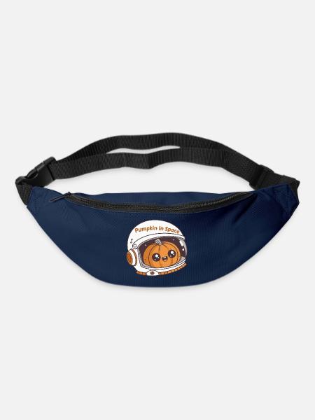 Weltraum-Astronaut Kürbis - Gürteltasche - Navy