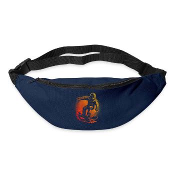 Direkte Snowboard Aussage - Gürteltasche - Navy - Vorne
