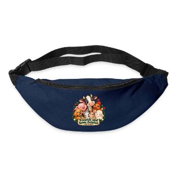 Freunde sind keine Zutaten  - Gürteltasche - Navy - Vorne