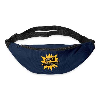 Super Grandpa ! - Sac banane - marine - Devant
