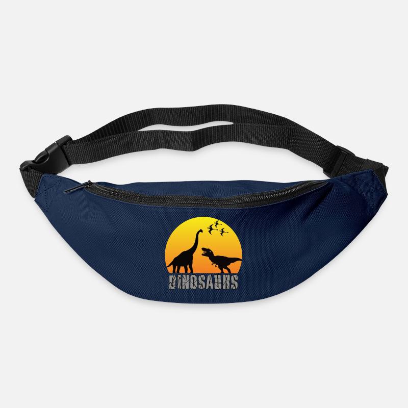 Dinosaurier - Gürteltasche - Navy