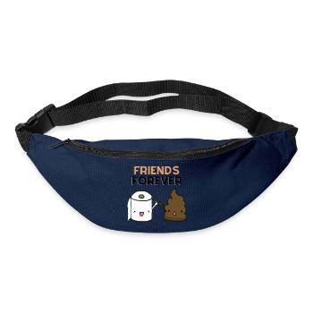 Freunde Forever: High-Five Toilettenpapier - Gürteltasche - Navy - Vorne
