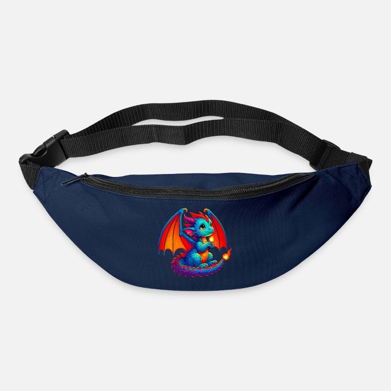 Drache - Gürteltasche - Navy